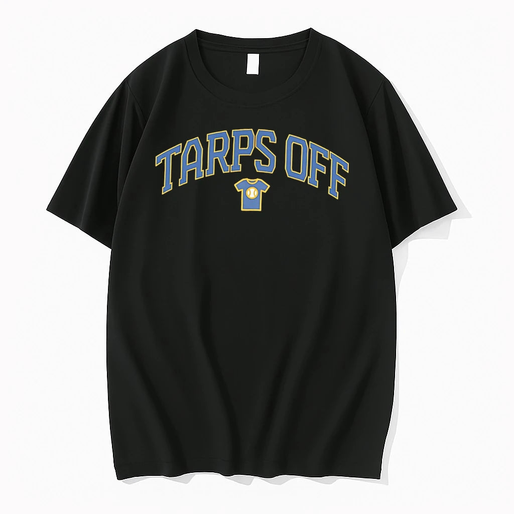 Officials Milwaukee Brewers Tarps Off Logo Tee Premium T Shirt