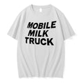 Officials Mobile Milk Truck Funny Humor Slogan Graphic Premium T Shirt