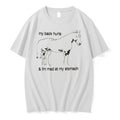 Officials My Back Hurts And Im Mad At My Stomach Horse Tee