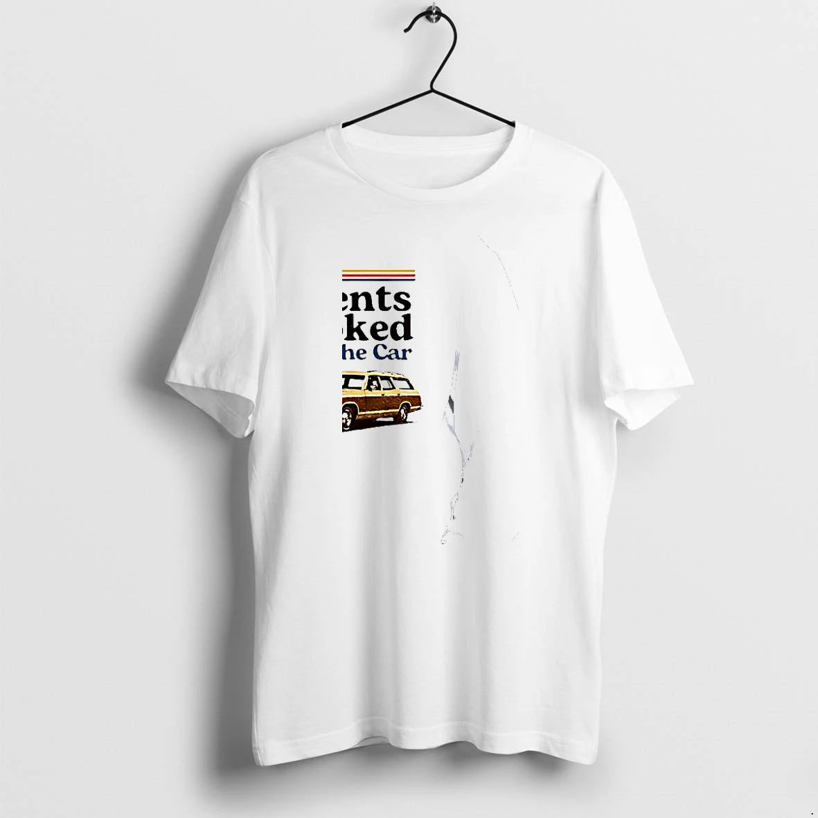 Officials My Parents Smoked In The Car Wagon Vintage Premium T Shirt