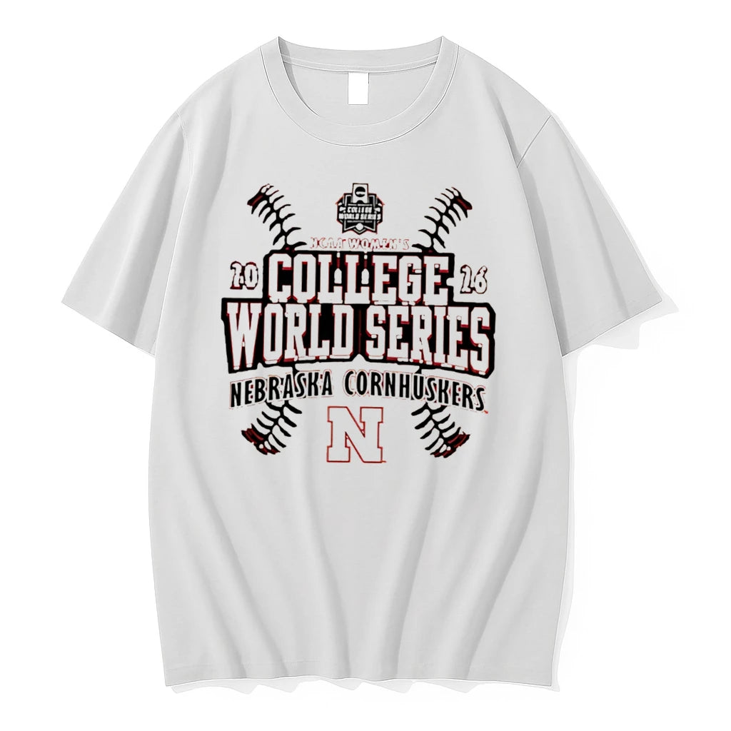 Officials Nebraska Huskers Softball 2026 Womens College World Series Tee Premium T Shirt