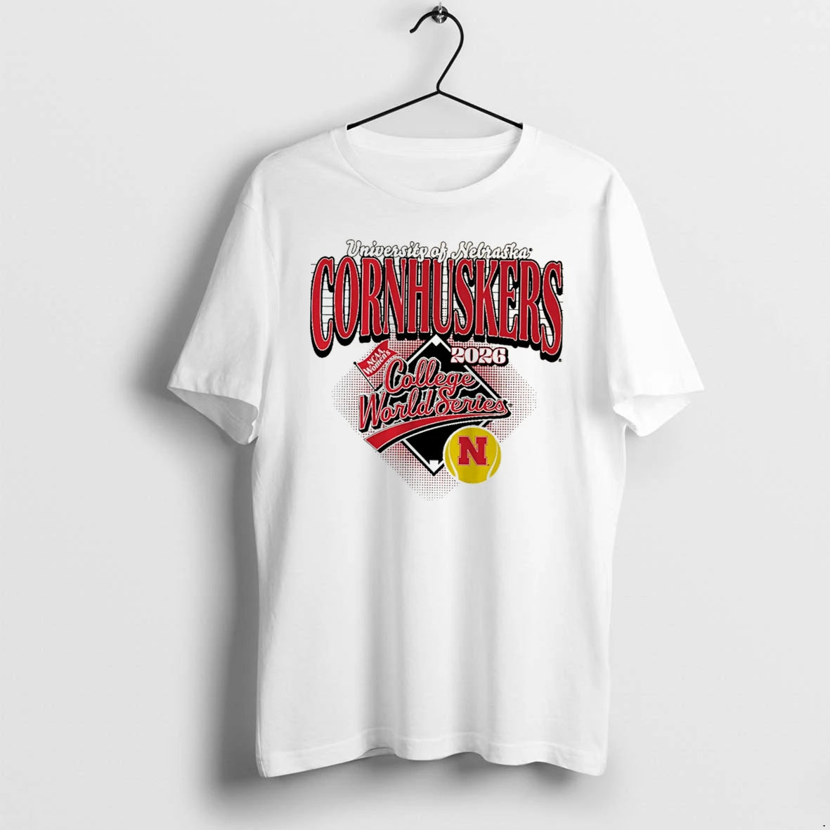 Officials Nebraska Softball 2026 Womens College World Series Tee Premium T Shirt