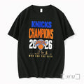 Officials New York Knicks 2026 Champions Won For The City Graphic Tee Premium T Shirts