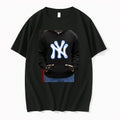 Officials New York Yankees Ghost Logo Mlb Baseball Team Mascot Spirit Premium T Shirt
