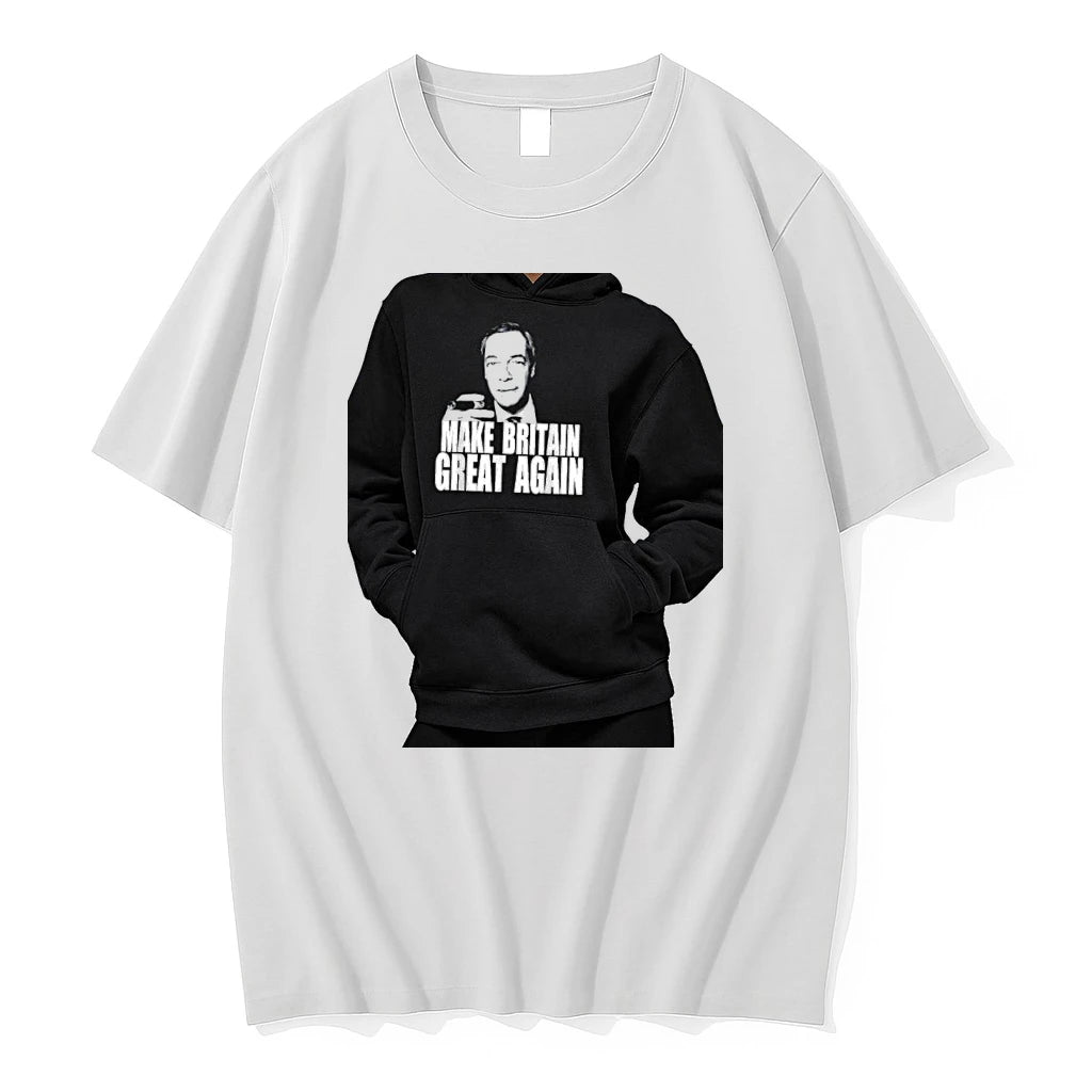 Officials Nigel Farage Make Britain Great Again Premium T Shirt