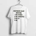 Officials Nightmare Blunt Rotation List Funny Quote Tee Premium T Shirt