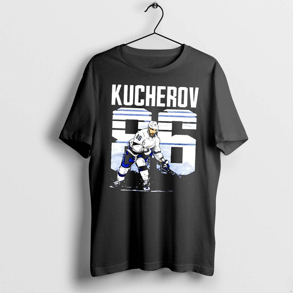 Officials Nikita Kucherov Hockey Player Tampa Bay Lightning Black Premium T Shirt
