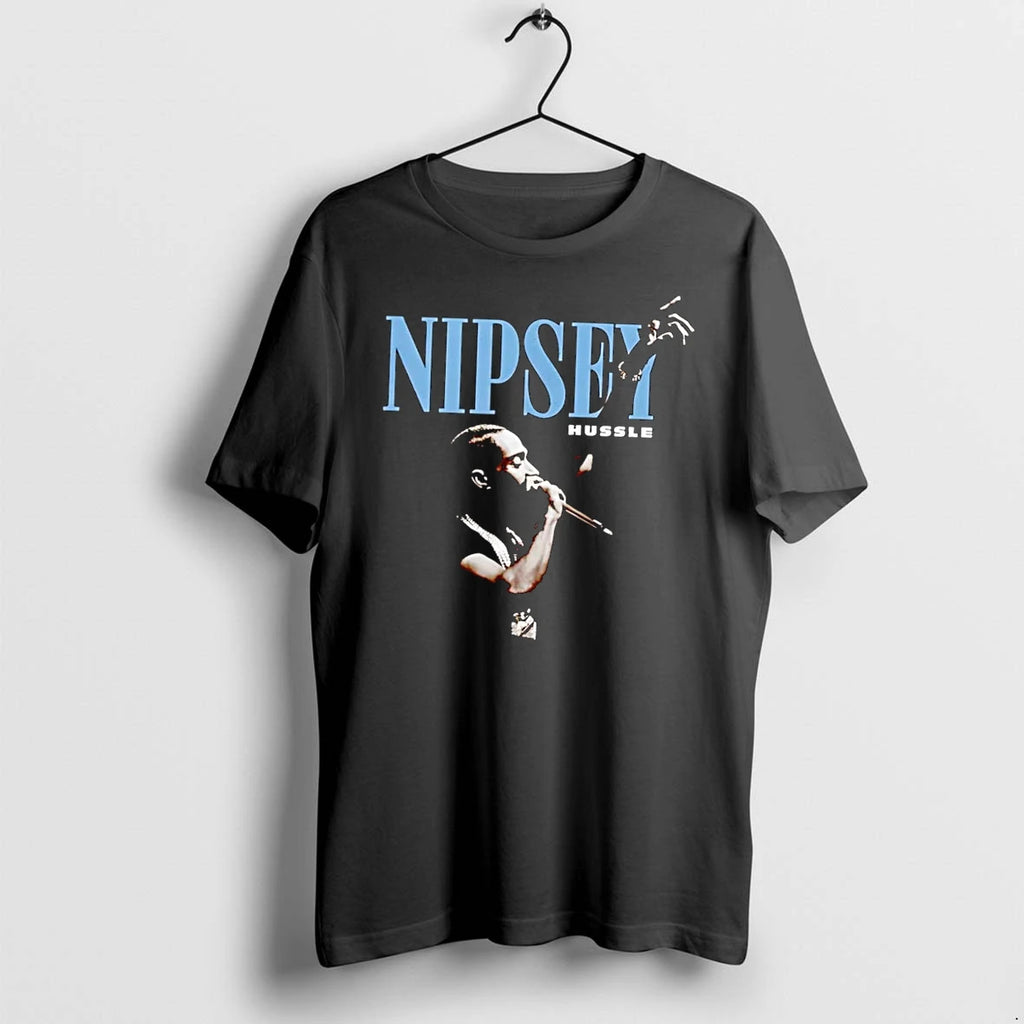 Officials Nipsey Hussle Rap Artist Performing Music Black Premium T Shirt