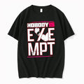 Officials Nobody Is Exempt Wrestler Fist Arm Powerlifting Motivation Bodybuilding Premium T Shirt