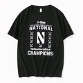 Officials Northwestern Wildcats 2026 Ncaa Womens Lacrosse National Champions 9 Time Tee