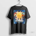 Officials October Hits Different Postseason 2025 T Shirts
