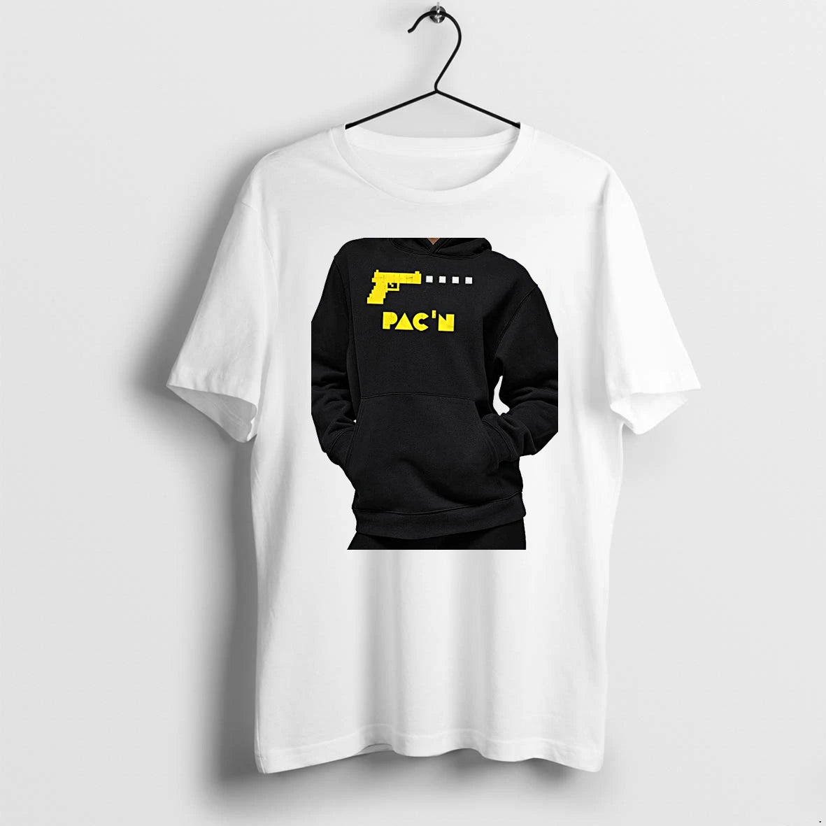 Officials Pacn Pixel Gun Retro Arcade Gaming Premium T Shirt