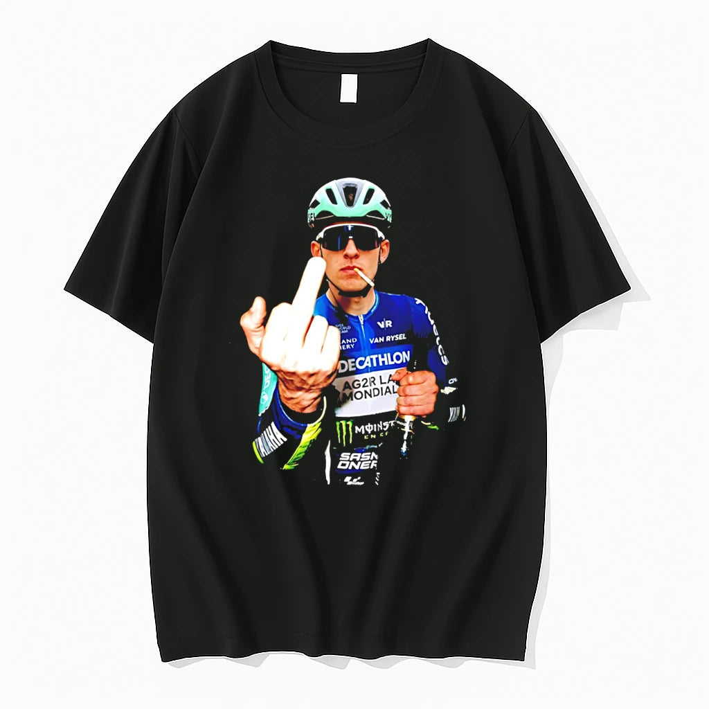 Officials Paul Seixas Decathlon Ag2r La Mondiale Yamaha Motogp Middle Finger Tee