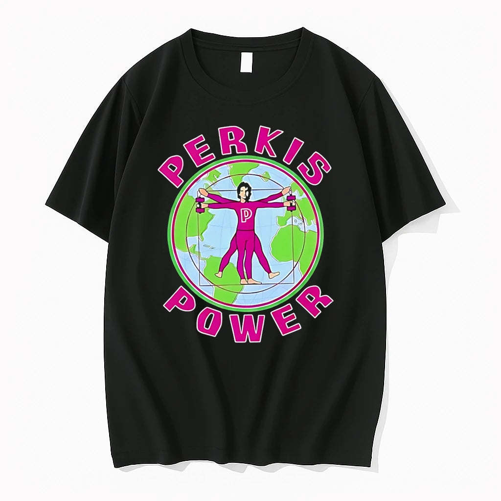 Officials Perkis Power Vitruvian Man Premium T Shirt