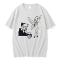 Officials Peter Pan Drinking Beer With Tinker Bell Tee Premium T Shirt