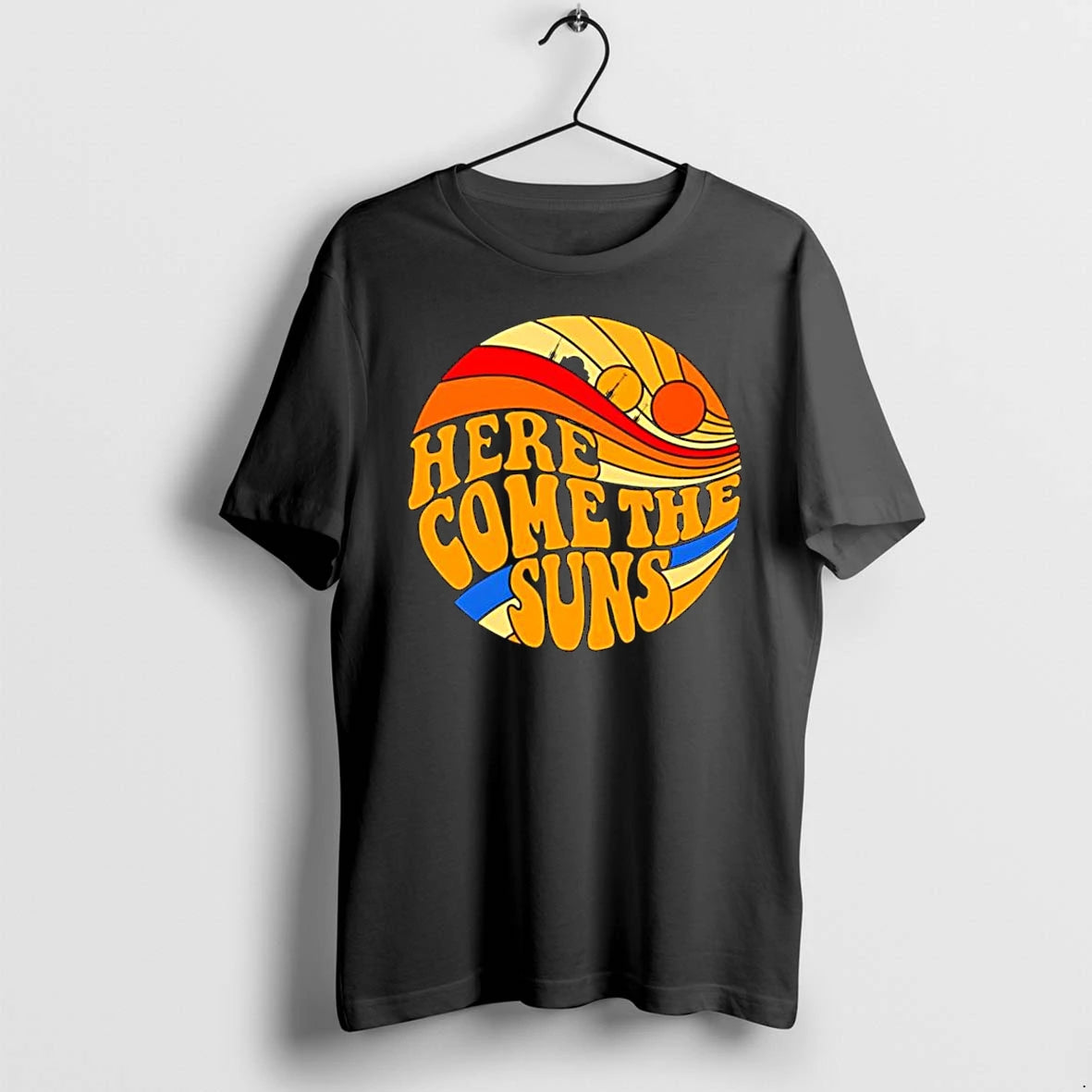 Officials Phoenix Suns Nba Here Come The Suns Premium T Shirt