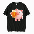 Officials Piggy Bank With Beer Funny Tee Premium T Shirt