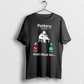 Officials Pottery Is Calling And I Must Go Stick Man Tee Premium T Shirt