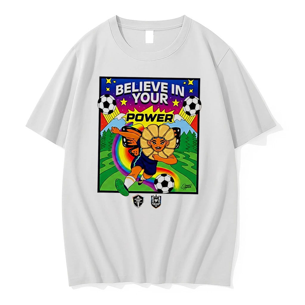 Officials Pride Believe In Your Power Soccer Tee Premium T Shirt
