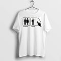 Officials Problem Solved Stick Figure Relationship Humor Tee Premium T Shirt