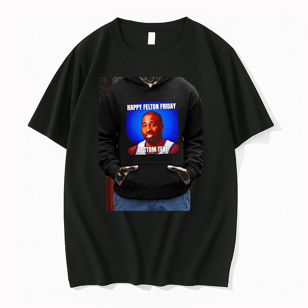 Officials Raymond Felton New York Knicks Happy Felton Friday Bottom Text Premium T Shirt