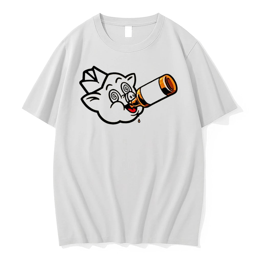 Officials Ribs Whiskey Graphic Tee Premium T Shirt