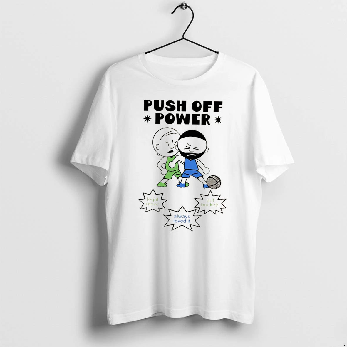 Officials Rights To Ricky Push Off Power Cream Tee Premium T Shirt