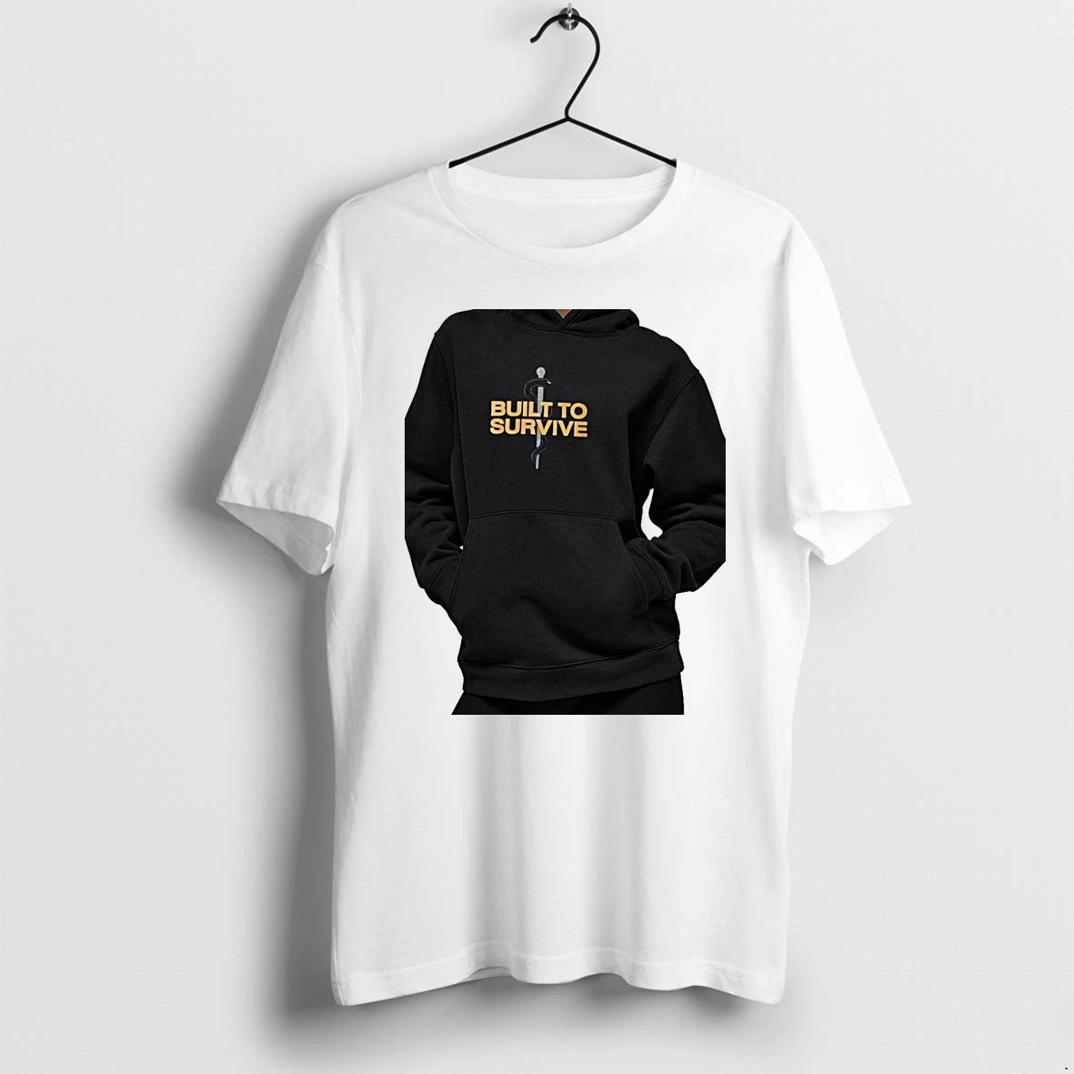 Officials Rod Of Asclepius Symbol Built To Survive Premium T Shirt