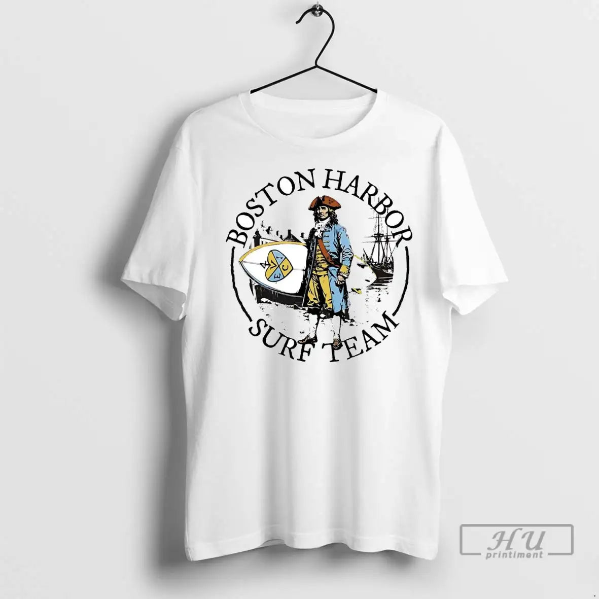 Officials Sam Adams Boston Harbor Surf Team T Shirts