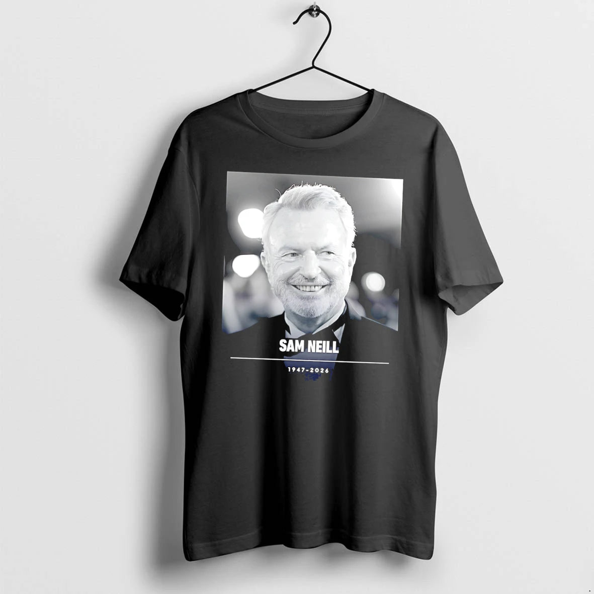 Officials Sam Neill 1947 2026 Memorial Tribute Actor Tee Premium T Shirt