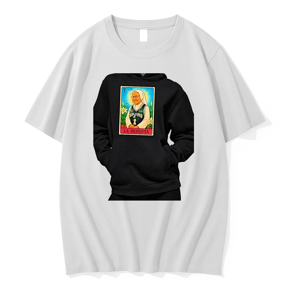 Officials San Antonio Spurs La Monjita Premium T Shirt