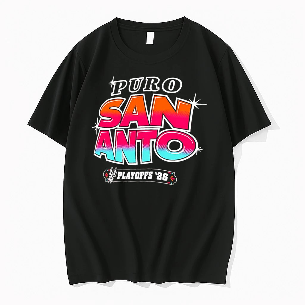 Officials San Antonio Spurs Puro San Anto Playoffs 26 Tee Premium T Shirt