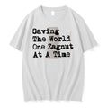 Officials Saving The World One Zagnut At A Time White Premium T Shirt