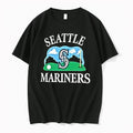Officials Seattle Mariners 47 Plackard Foundation Black Mens Premium T Shirt