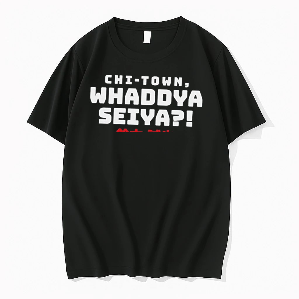 Officials Seiya Suzuki Chi Town Whaddya Seiya Tee Premium T Shirt