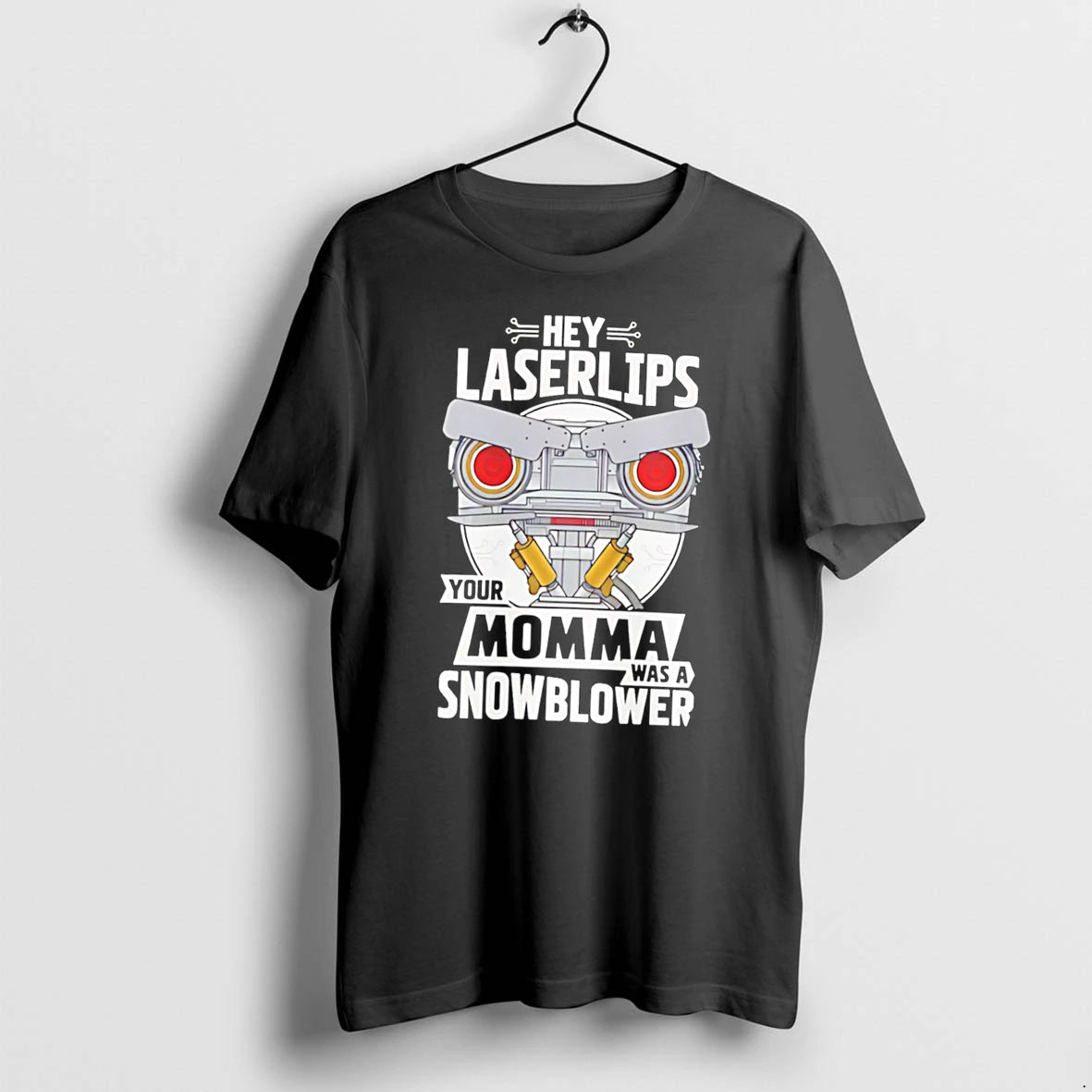 Officials Short Circuit Hey Laserlips Your Momma Was A Snowblower Tee Premium T Shirt