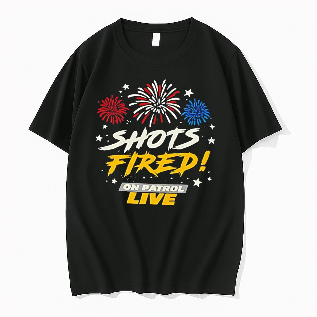 Officials Shots Fired On Patrol Live Reelz Police Tee Premium T Shirt