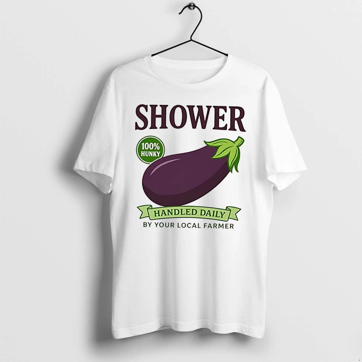 Officials Shower 100 Hunky Handled Daily By Your Local Farmer Tee Premium T Shirt