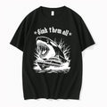 Officials Sink Them All Orca Whale Attacking Luxury Yacht Tee Premium T Shirt