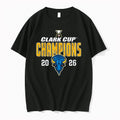 Officials Sioux Falls Stampede 2026 Clark Cup Champions 1 Premium T Shirt