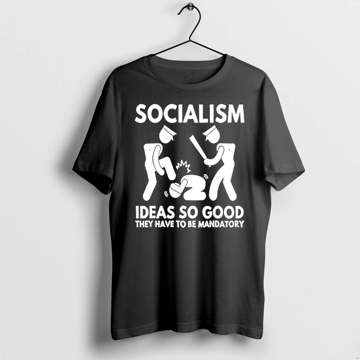 Officials Socialism Ideas So Good They Have To Be Mandatory Premium T Shirt