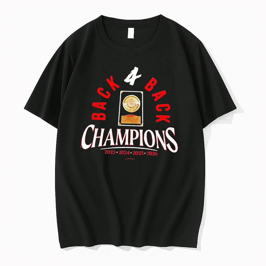 Officials Stade Toulousain Rugby 2026 Back 4 Back Champions Locker Room Tee