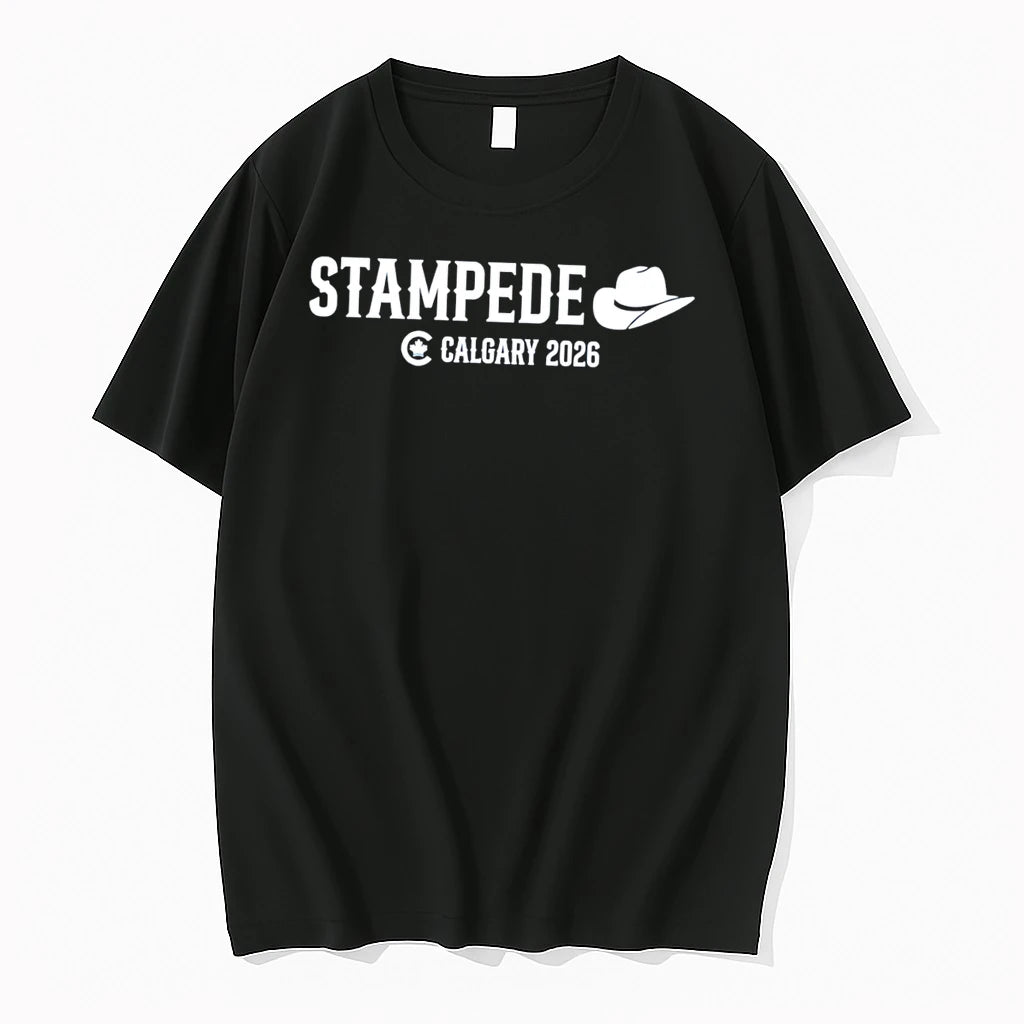 Officials Stampede Calgary 2026 Western Rodeo Souvenir Tee Premium T Shirt
