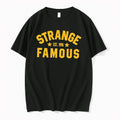 Officials Strange Famous Est 1996 Graphic Black Premium T Shirt