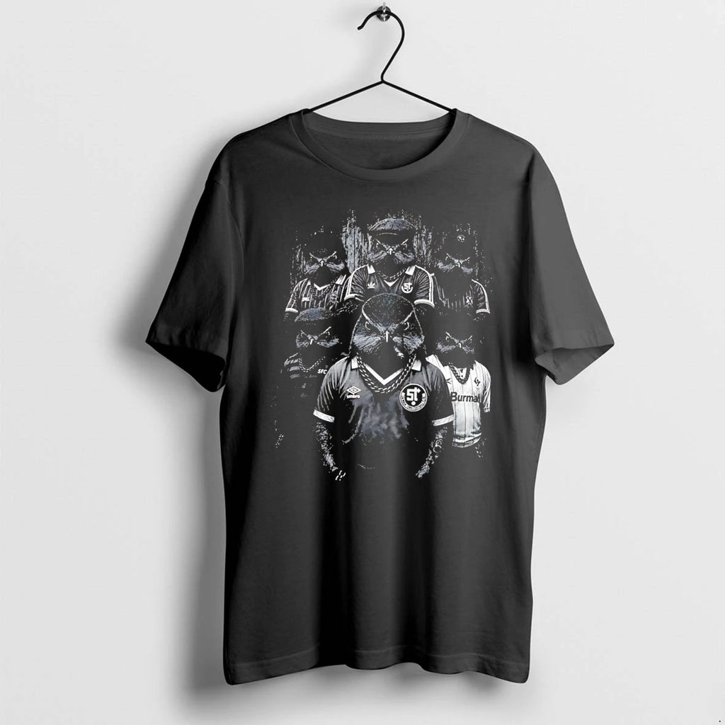 Officials Swindon Gangster Robins Football Retro Tee Premium T Shirt