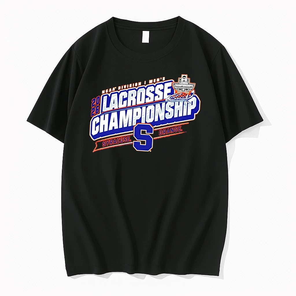 Officials Syracuse Orange 2026 Ncaa Division I Mens Lacrosse Championship Tee Premium T Shirt