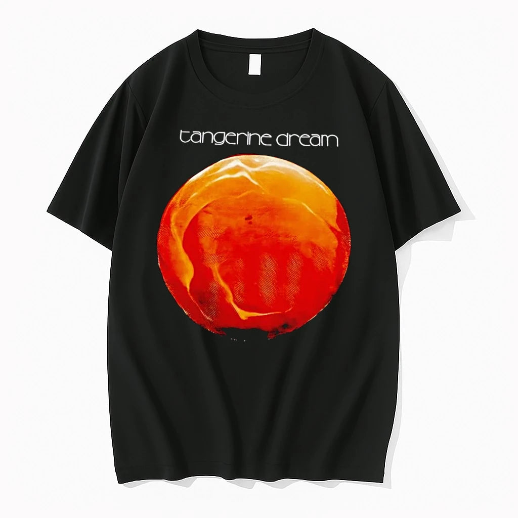 Officials Td Tangerine Dream Orbit Logo Black Premium T Shirt