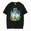 Officials Tmnt Shredder Combat Ninja Turtles Fighting Graphic Black Premium T Shirt