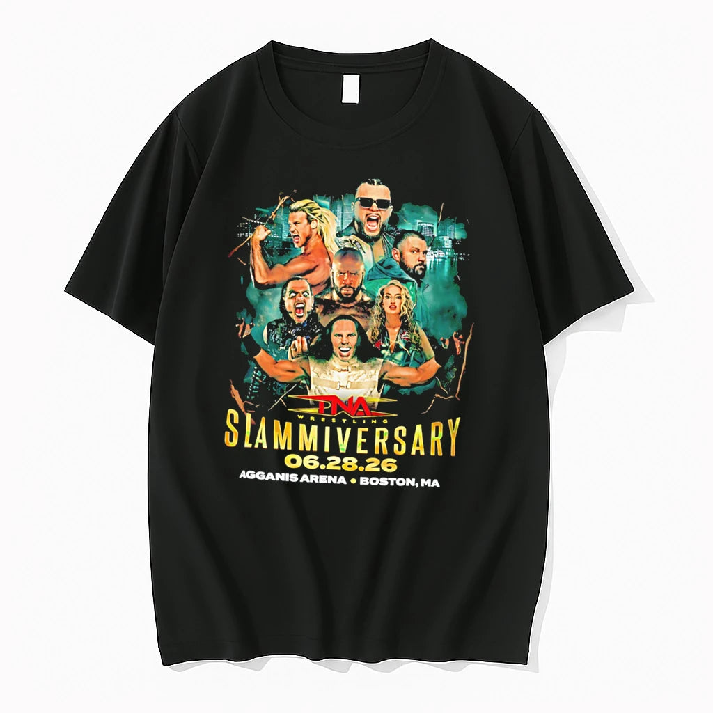 Officials Tna Slammiversary 2026 Agganis Arena Boston Tee Premium T Shirt