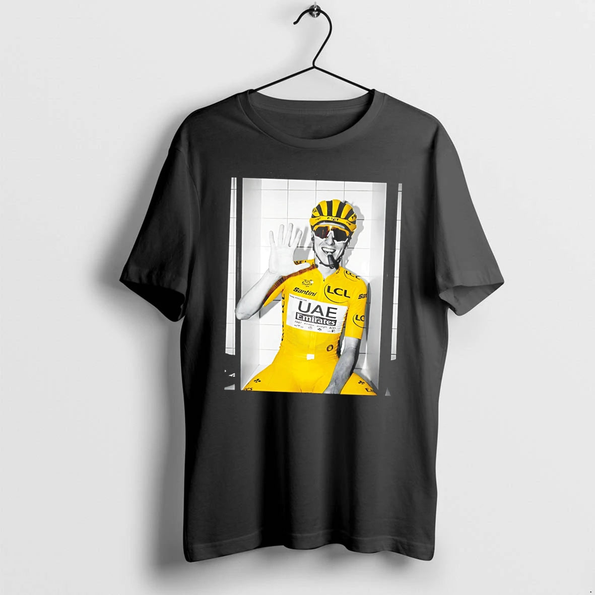 Officials Tadej Pogacar Uae Emirates Tour De France 2026 Tee Premium T Shirt